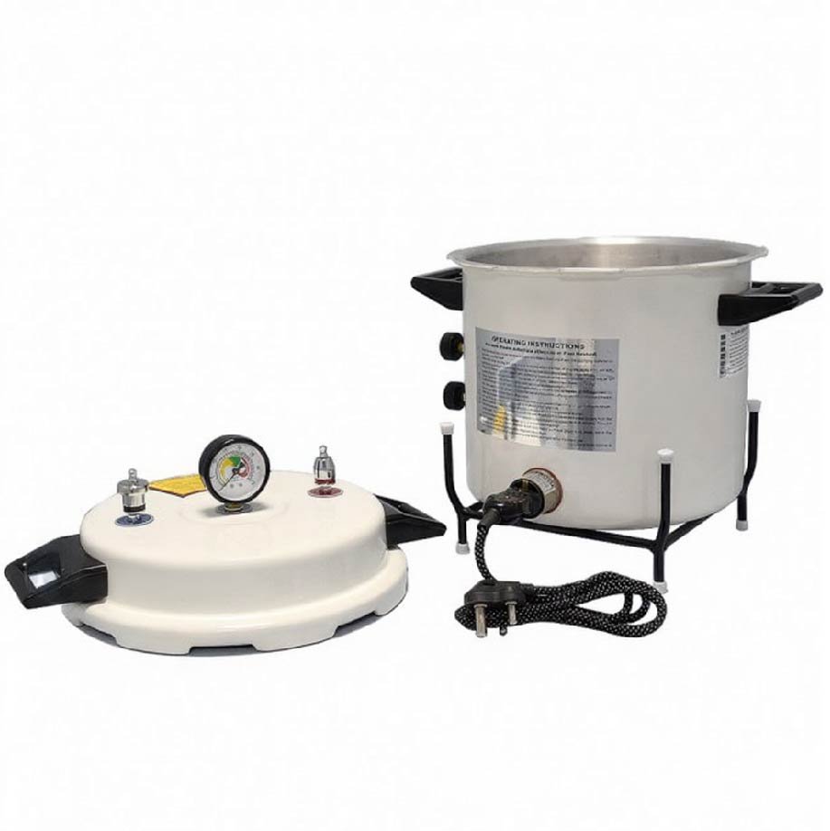 Autoclave (21 litres) Electric, Pressure Cooker Type, Epoxy Finish - Image 2